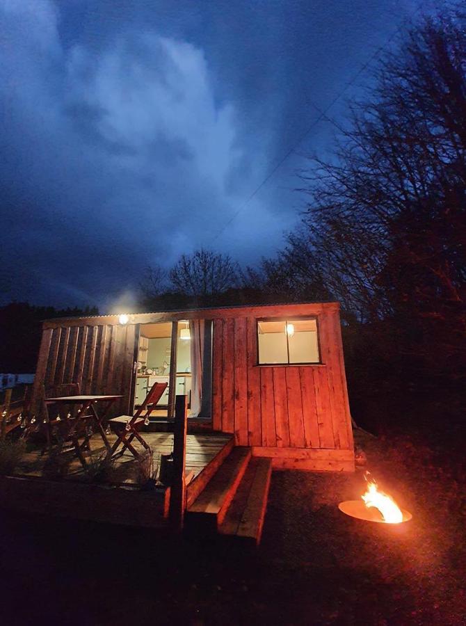 Cefn Crib Cabins Machynlleth Exterior photo